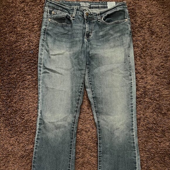 Signature by Levi Strauss & Co. Modern Boot Cut Mid Rise Jeans Size 12 L;  31x34 - Picture 10 of 10